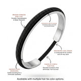 The Hair Tie Cuff Set (Includes 1 Cuff & 10 Bands)