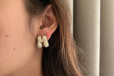 Bubble Initial Earrings