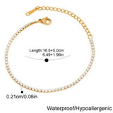 The Thinnest Tennis Bracelet