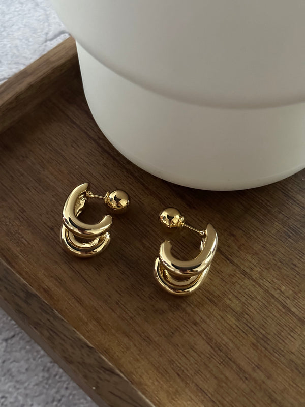 Gold Dipped Earrings