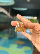 Signature Gold Hoops