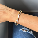 Studded Cross Cuff