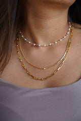 Dainty Pearl Chain