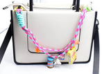 Pink/Blue Bag Charm