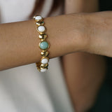 Amazonite Gemstone Cuff