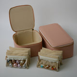 Soft Mellow Leather Jewellery Organiser