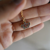 Multi colour Crown Necklace
