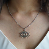 Sunshine Evil Eye Necklace