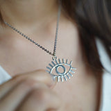 Sunshine Evil Eye Necklace