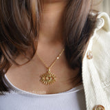 Sunshine Evil Eye Necklace