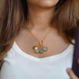 Multi Coloured Stone Necklace