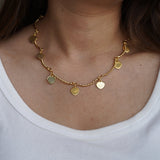 Statement Multi Heart Necklace