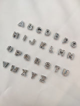 Ickle Initial transparent necklace