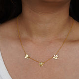 Dainty Flower Necklace