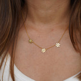 Dainty Flower Necklace