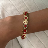 Red Charm Me Bracelet