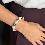 Golden Pearl Harmony Bracelet