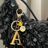 Sun & Star Bag Charm with Initial