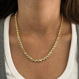 Tennis Heart Necklace