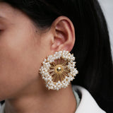 Pearl Viraasat Studs