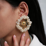 Pearl Viraasat Studs