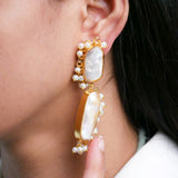 Ira Pearl Drop Earrings