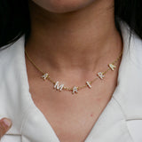 Princess Sparkle Kids Name Necklace