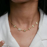 Princess Sparkle Kids Name Necklace