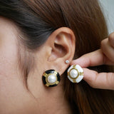 The Heritage Pearl Button Studs