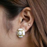 The Heritage Pearl Button Studs
