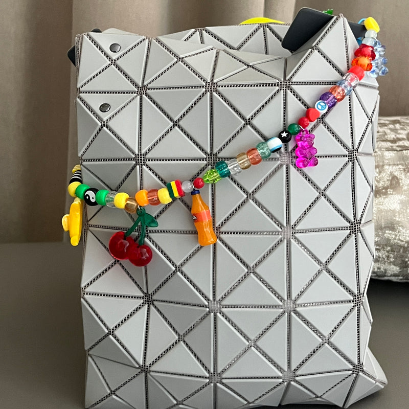 Happy Pop Bag Charm