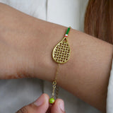 Grand Slam Tennis Charm Bracelet