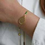 Grand Slam Tennis Charm Bracelet