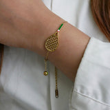 Grand Slam Tennis Charm Bracelet
