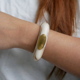 Luna Oval Resin Cuff