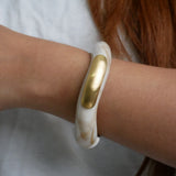 Luna Oval Resin Cuff