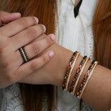 Ruby Heart Mangalsutra Cuff