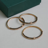Crystal Heart Mangalsutra Cuff