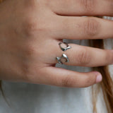 Molten Silver Ring