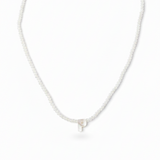 Sparkle Beaded Initial Necklace