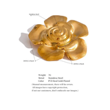 The Camellia Statement Brooch