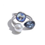 Aqua Spark Ring