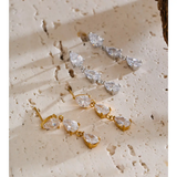 Crystal Drop Earrings
