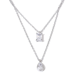 Elegant Daisy Layered Necklace