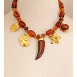 Amber Luxe Statement Necklace