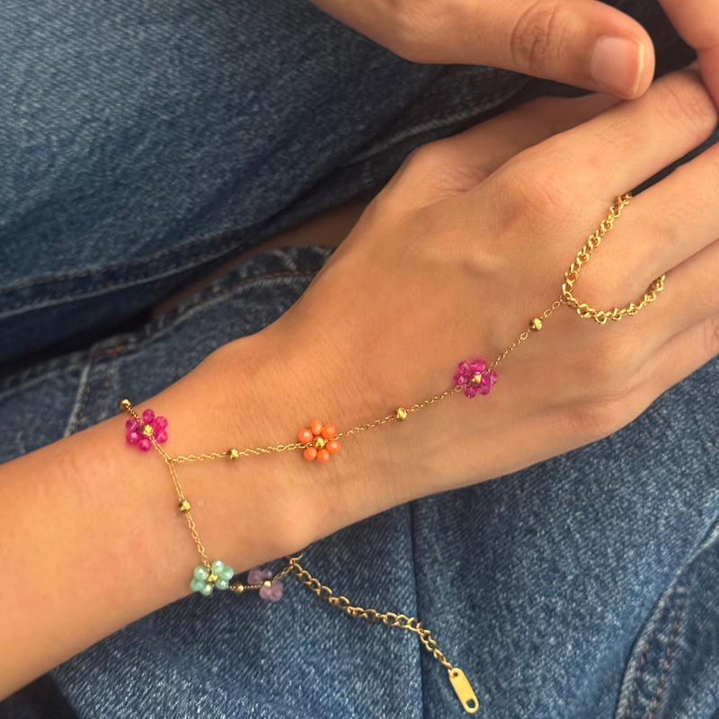 Floral Hand Chain