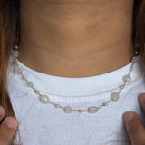 Three way Rose Petal Magnetic necklace/bracelet