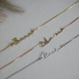 Personalized Cursive Name Necklace
