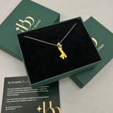 The Dainty Edit - Initial Necklace with Charm