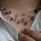 Pastel Stones Magnetic Necklace